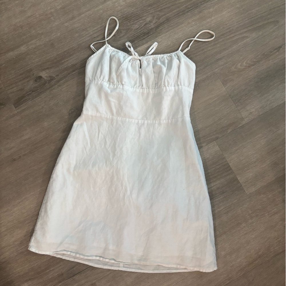 Aritzia Sunday Best White Dress